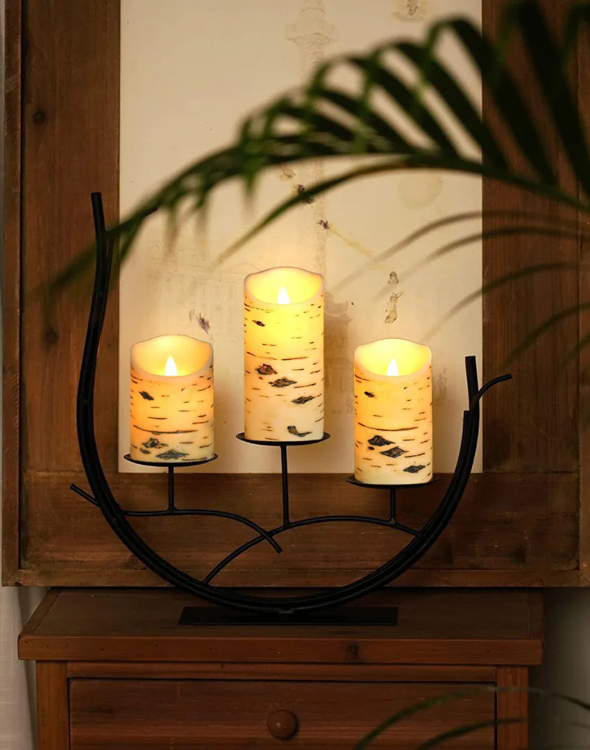 FLAMORA™ BIRKENKERZEN-SET